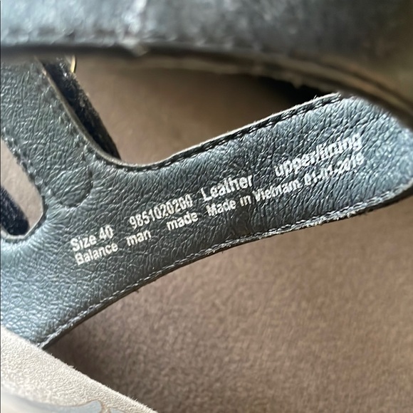 Dansko Sacha Black Comfort Sandal Women's 9.5/40 Euro Wedge Summer - Picture 2 of 9